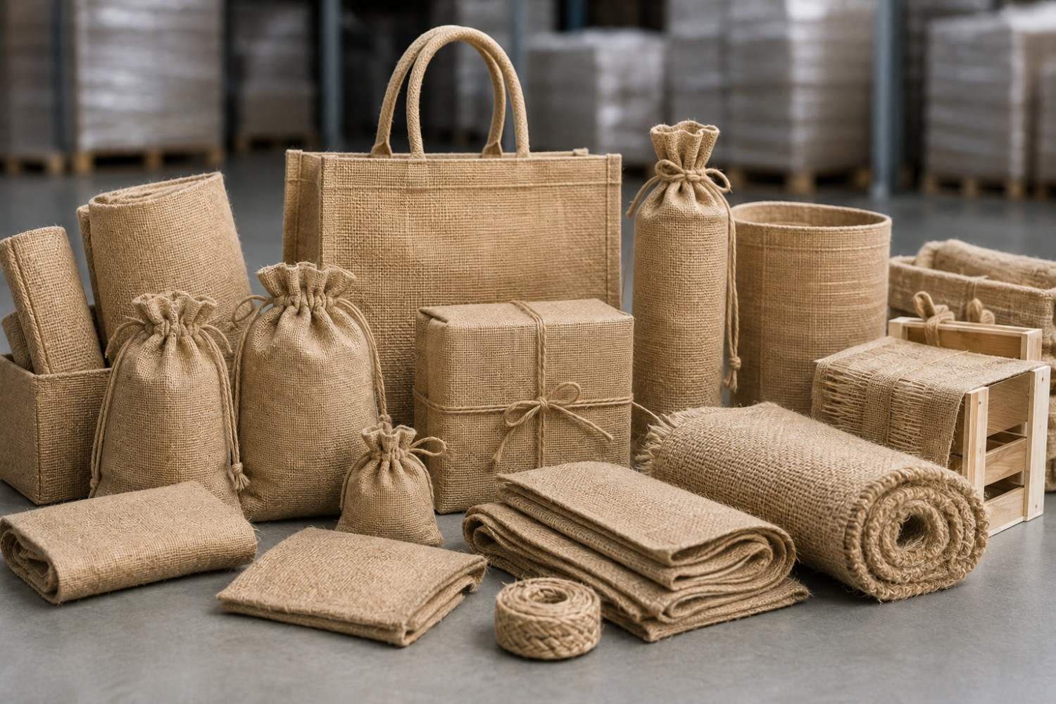 Jute packaging products supplier from India