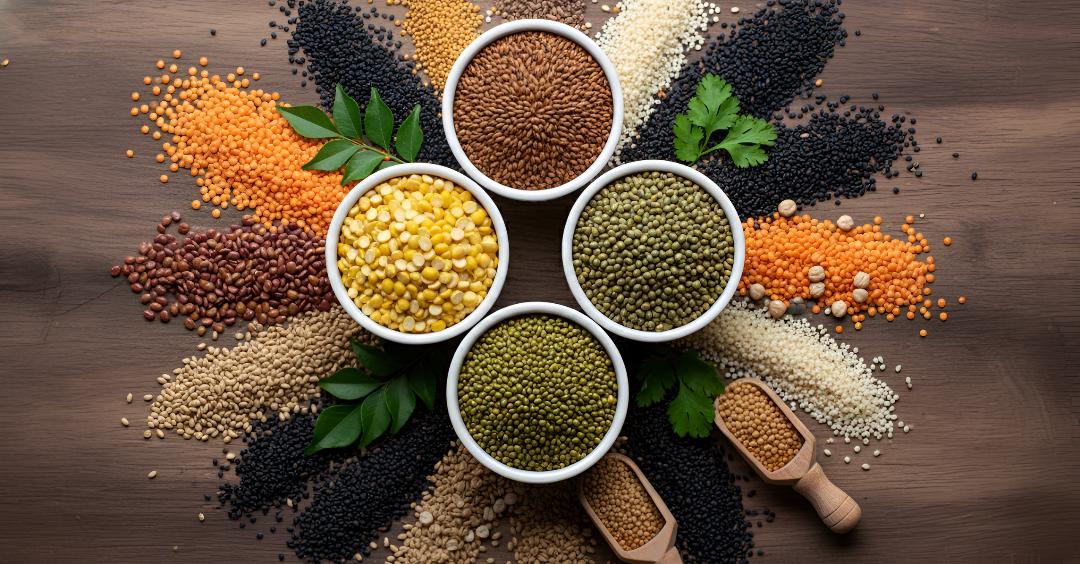 Premium Indian pulses including chickpeas lentils and green gram for export