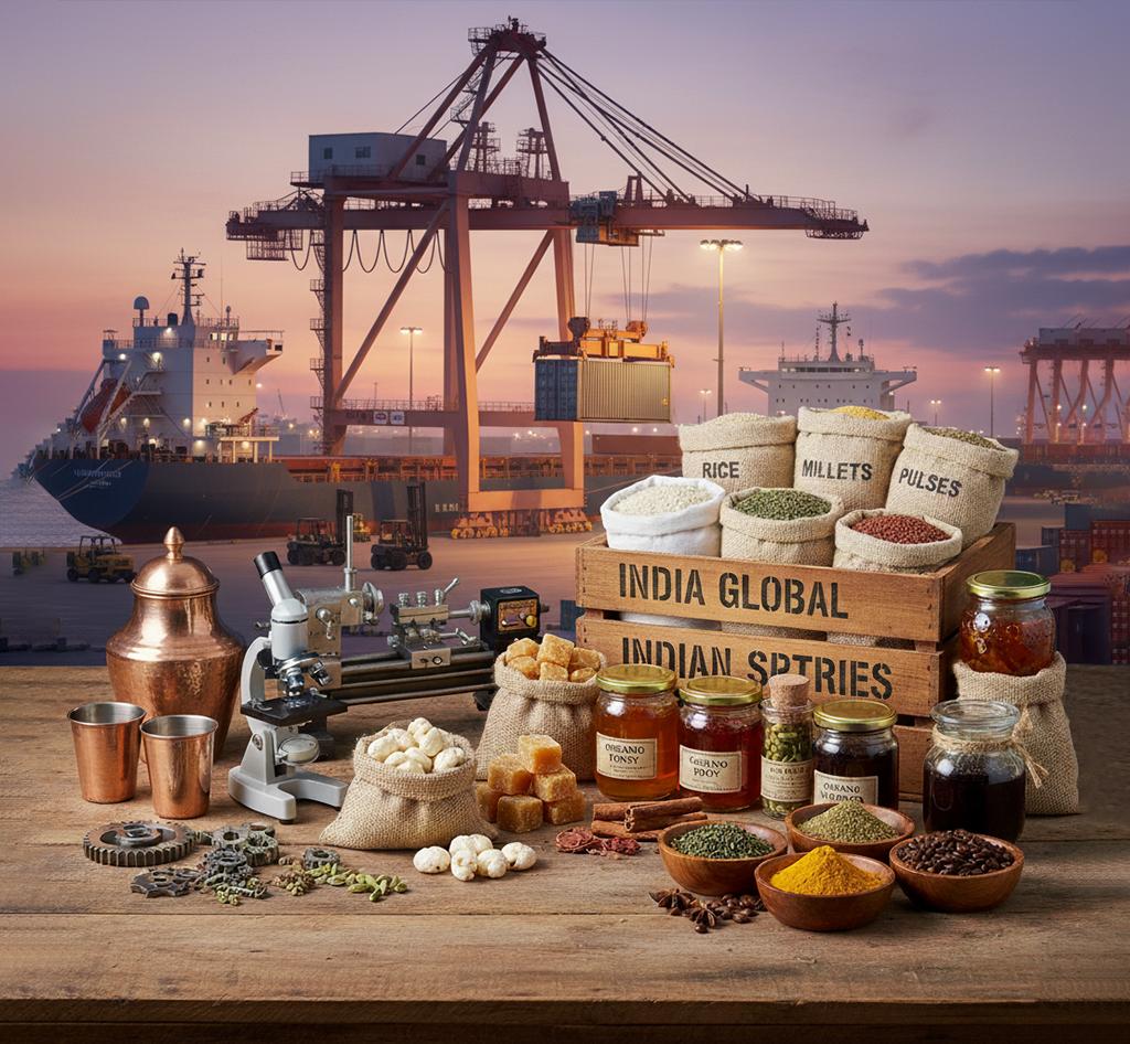 Quality-focused sourcing of Indian rice and agricultural products for export